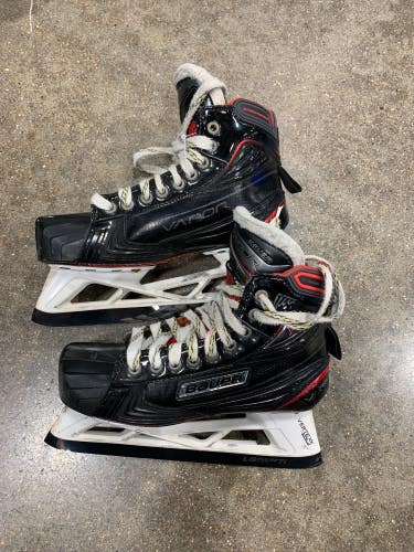 Senior Used Bauer Vapor 1X Hockey Goalie Skates D&R (Regular) 6.0