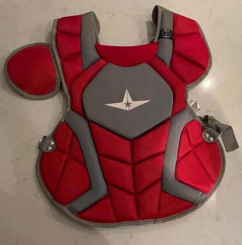 All-Star Players Series NOCSAE Approved 14.5" Chest Protector Ages 9-12