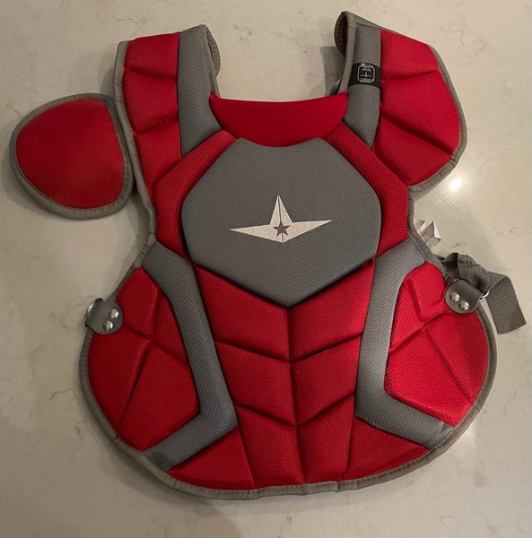 All-Star Players Series NOCSAE Approved 14.5" Chest Protector Ages 9-12