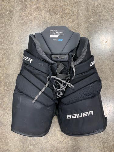 Senior Used Small Bauer Elite Hockey Goalie Pants