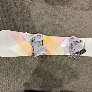 149 CM Burton Feelgood Snowboard - Medium Bindings (7-9.5)