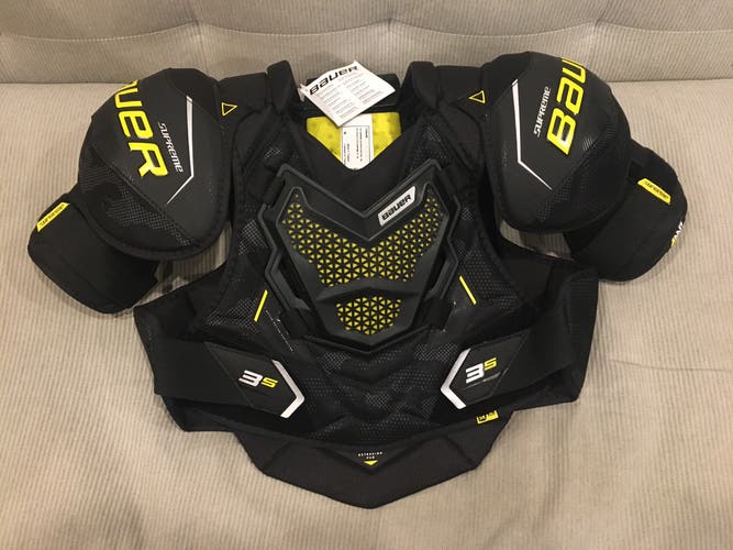 New! Bauer Supreme 3S Shoulder Pads Senior Medium