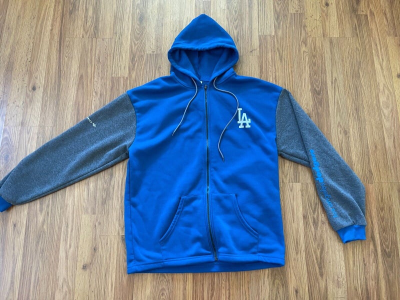 Los Angeles Dodgers MLB BASEBALL 2021 BOA SGA Size XL Full Zip Hoodie Jacket