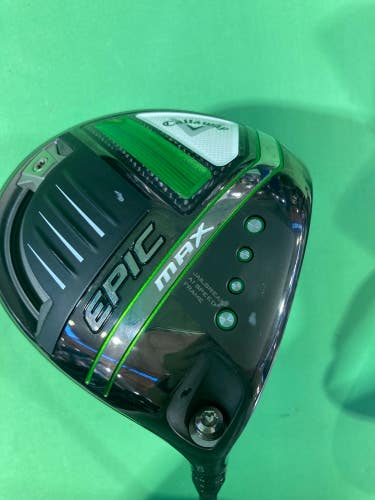 Used Men's Callaway Epic Max Right Driver Stiff 9