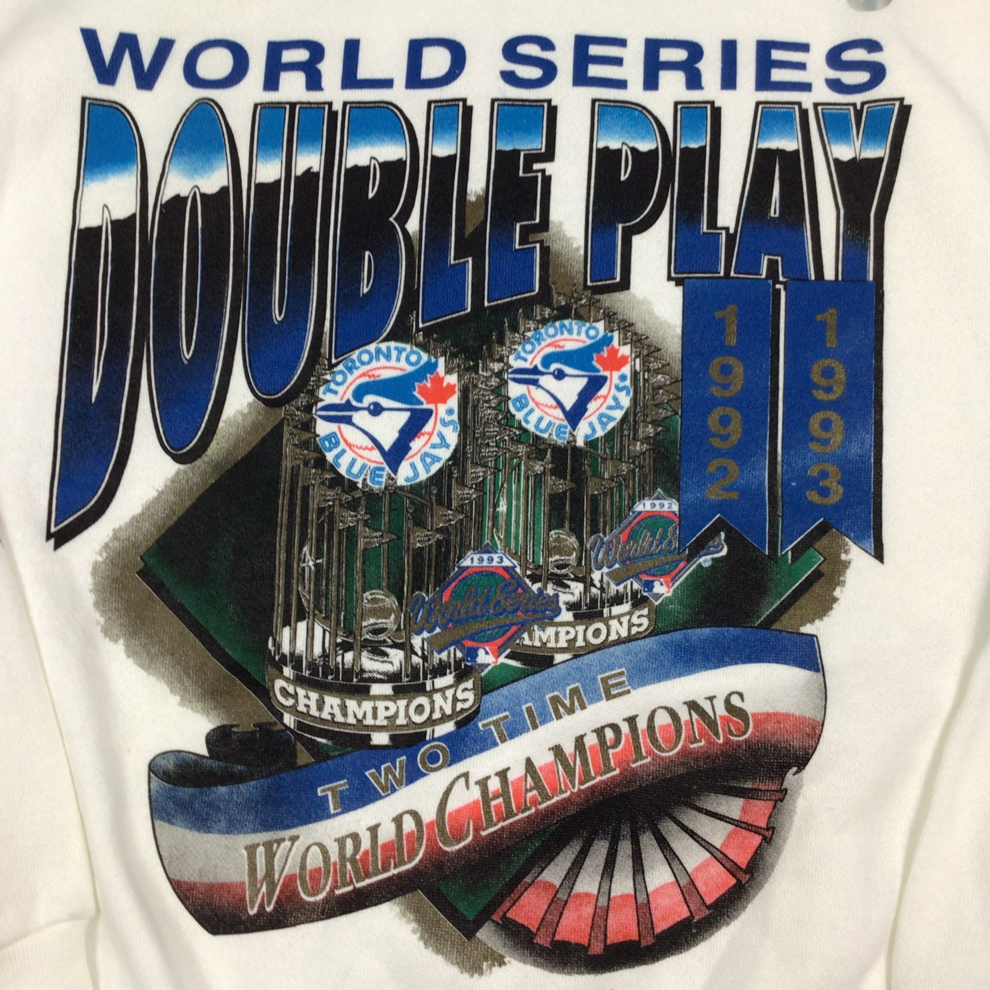 A 1993 Toronto Blue Jays Vintage Shirt.