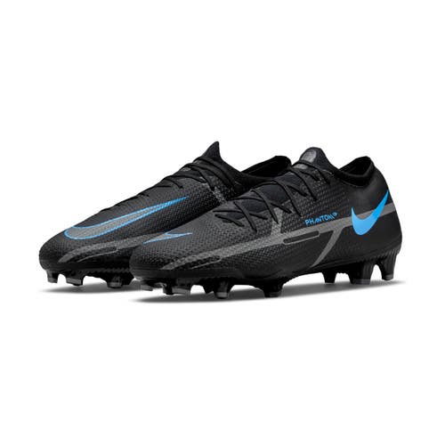 Nike Phantom GT2 Pro FG Men's Soccer Cleats Size 11 Black Blue DA4432-004