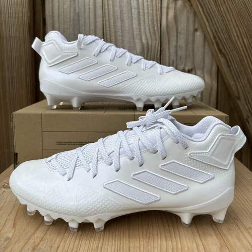 adidas Freak 22 Team Football Cleats GX5132 White Clear Grey Men’s Size 10