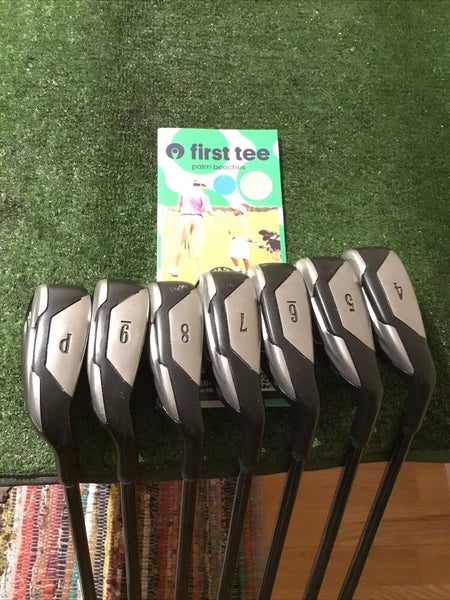 Turbo Power Great Balance Plus Irons Set (4-PW) Attack Performance Graphite