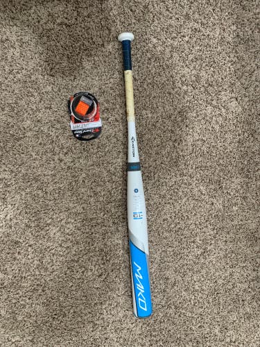 Used Easton (-10) 22 oz 32" Mako Bat plus Lizard Skin Grip