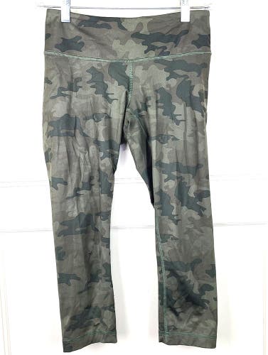 Lululemon Wunder Under Crop Full-On Luxtreme Savasana Camo Legging Size 4