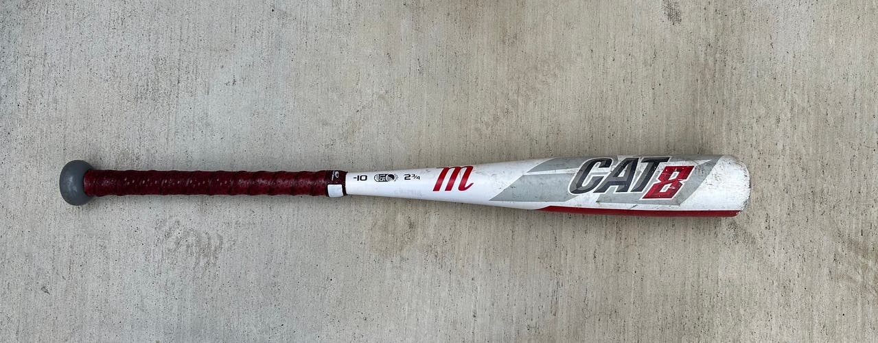 Used USSSA Certified Alloy (-10) 18 oz 28" CAT 8 Bat