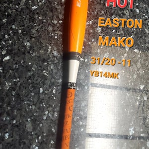 HOT 2014 EASTON MAKO 31IN 20OZ -11 USSSA CERT BAT