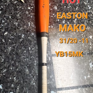 THE BOMBER 2015  EASTON MAKO 31/20 -11 USSSA BAT