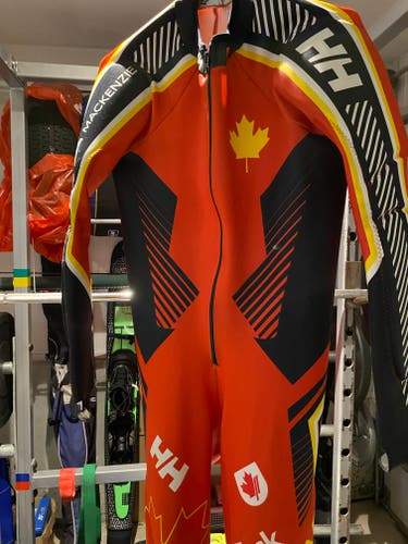 #3 Men's Large/Extra Large Helly Hansen SL Ski Suit FIS Legal