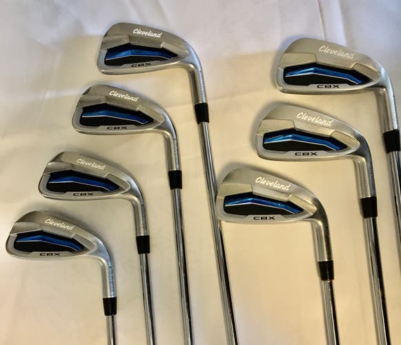 Cleveland Launcher CBX Iron Set 4-PW Right Handed Stiff Flex Steel Shaft