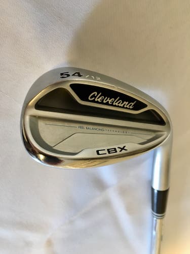 Cleveland CBX 54 Degree Wedge Right Handed Wedge Flex Steel Shaft