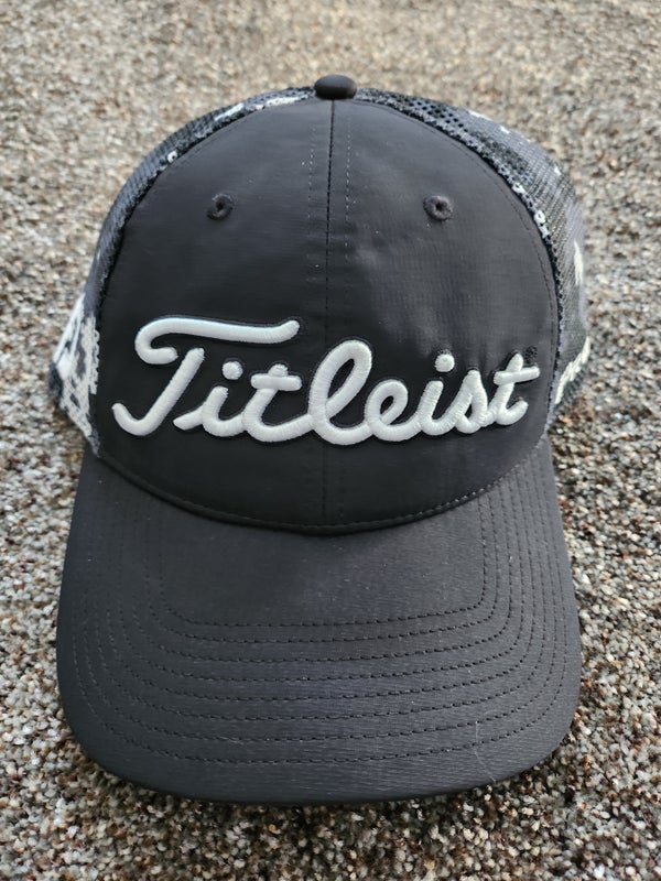Large Titleist Hat Black