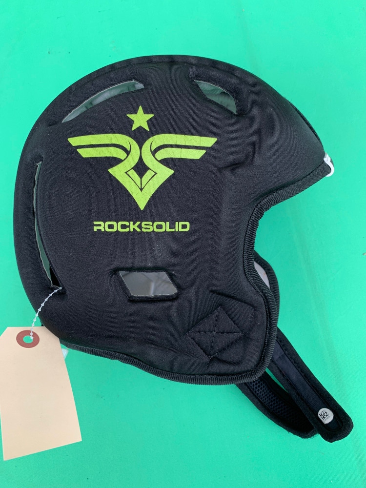 Used YTH L/XL RockSolid RS2 Soft Shell Football Helmet