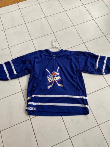Labatt Blue Beer Canada CCM Jersey Adult XXL