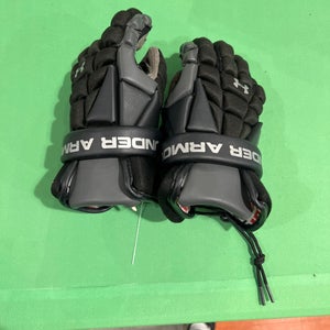 Used Position Under Armour Lacrosse Gloves Small