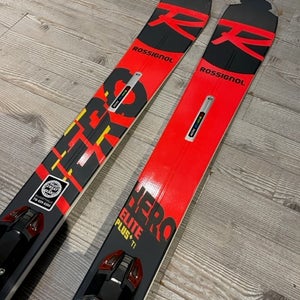 Used 2021 Rossignol 167cm Hero Elite Plus TI Skis With Look SPX 12 Bindings