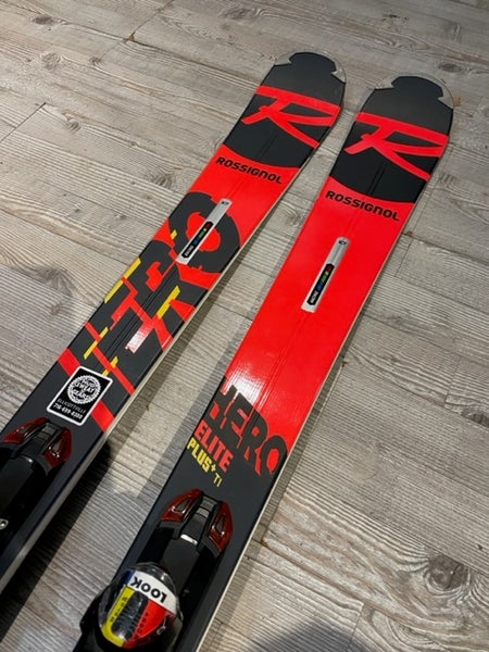 Used 2021 Rossignol 167cm Hero Elite Plus TI Skis With Look SPX 12 Bindings