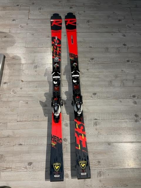 Used 2021 Rossignol 167cm Hero Elite Plus TI Skis With Look SPX 12