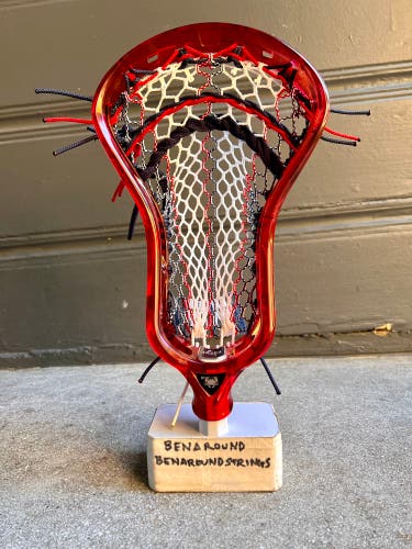 ECD Ion Dyed Red- Pro Strung W/ Hero 3