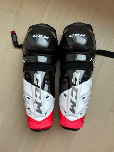 CCM Jetspeed FT4 Shin Pads Senior Size 14 Inch