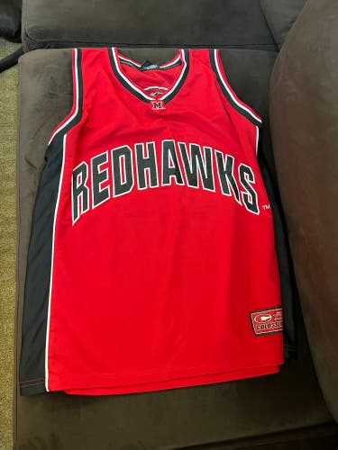 Miami Oxford RedHawks jersey size xl