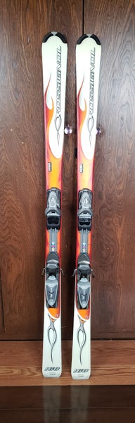 160cm ROSSIGNOL ROC X Skis w/ROSSIGNOL Bindings ADULT *USED* CLEAN