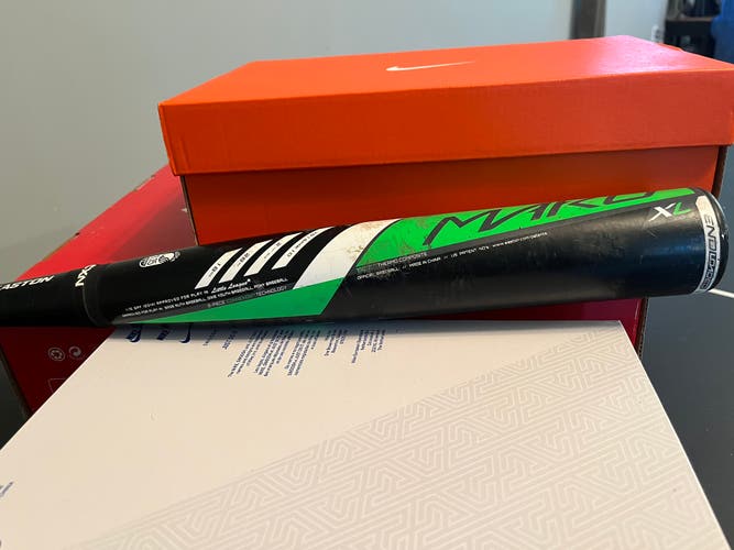 Used USSSA Certified Easton (-10) 18 oz 28" Mako XL Bat