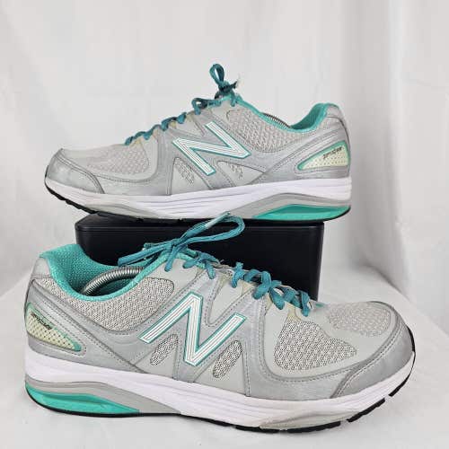 New Balance W1540SG2 Women's Size 12 2E Gray Teal Comfort Walking Sneakers