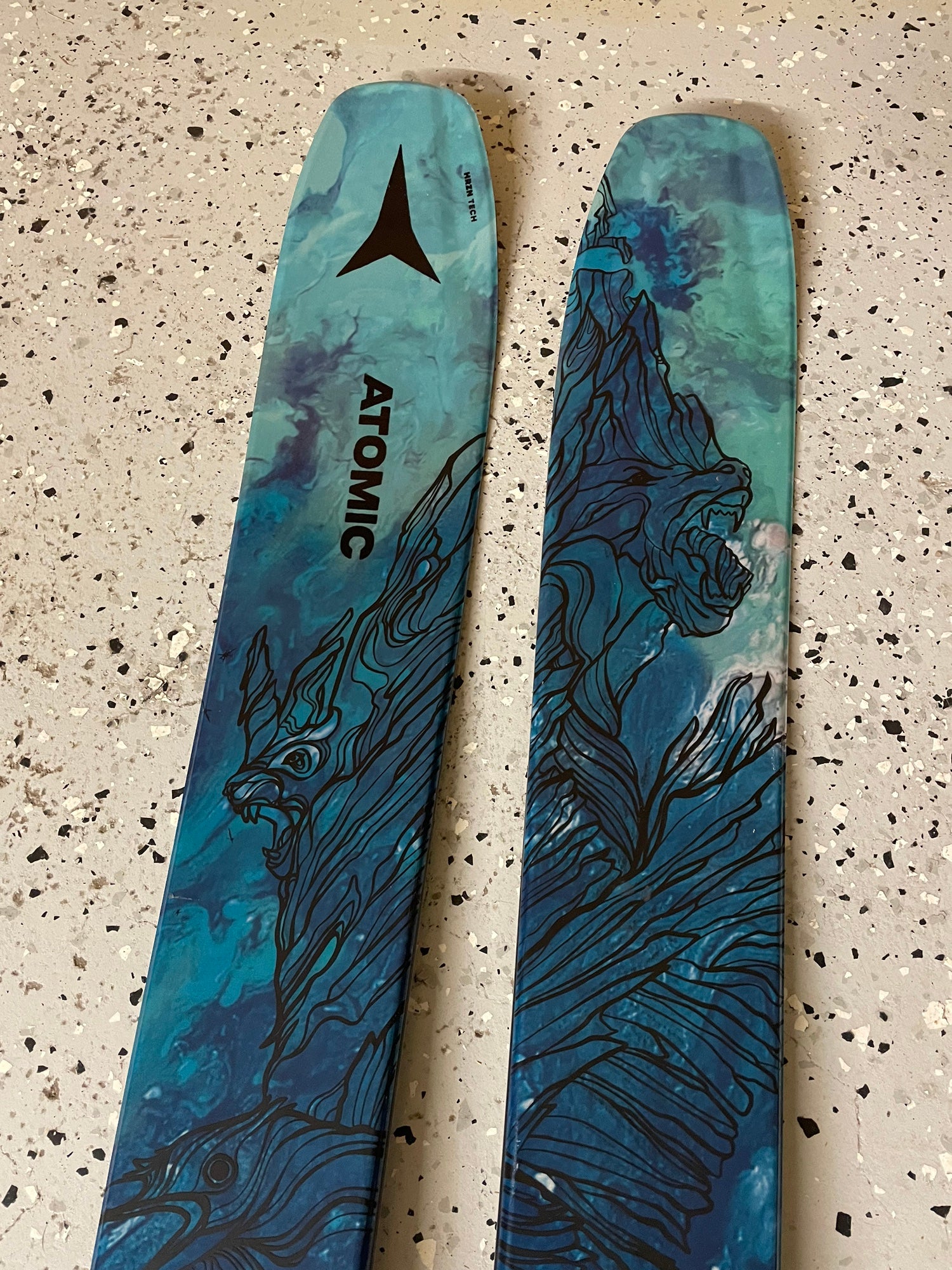 180cm Atomic Bent Chetler Skis | 100 Under Foot | SidelineSwap