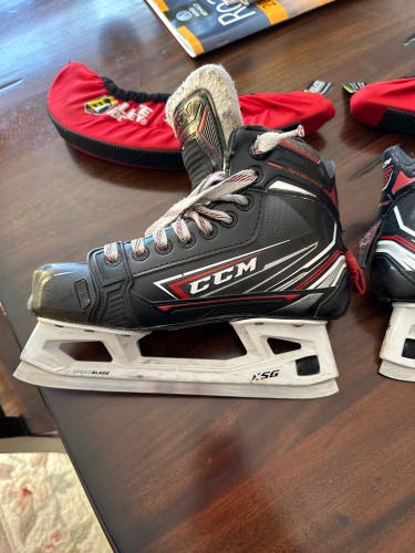 Used CCM Regular Width Size 4.5 Jetspeed FT480 Hockey Goalie Skates