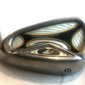 TaylorMade R7 9 Iron T-STEP 90 Steel Regular Grip needs to be replaced *Good*
