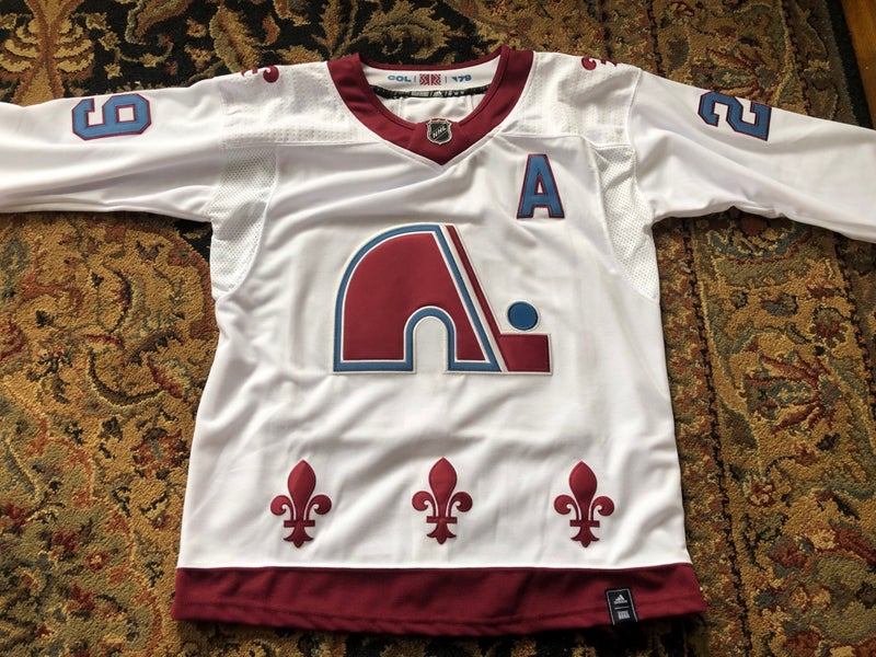 Colorado Avalanche Reverse Retro 1.0 Jersey Size 50 MacKinnon NWOT (Read Description)