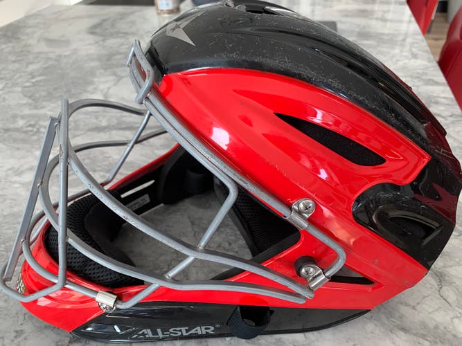 2021 All Star System 7 Axis Catcher's set. High School/College. Used 2 seasons.