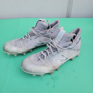 Gray Adult Used Men's 7.0 (W 8.0) Molded New Balance Freeze Cleats