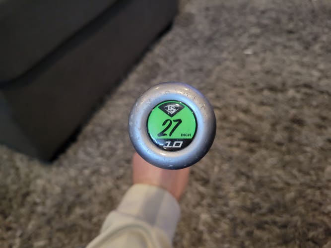 Used 2020 Louisville Slugger Alloy Omaha Bat (-10) 17 oz