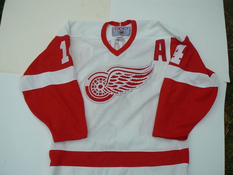 Red Wings Gordie Howe Mr. Hockey, HOF Signed White Adidas Jersey