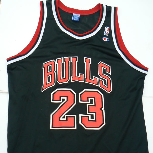 Vintage Chicago Bulls Michael Jordan 23 Champion NBA Jersey 