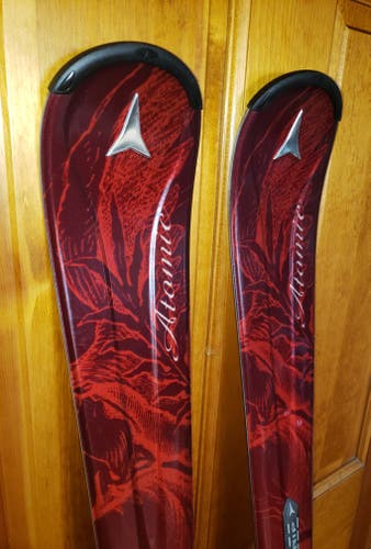 WOMENS 152cm SKIS ATOMIC HOT MINX w/ATOMIC 4TIX 310 BINDINGS *USED* CLEAN