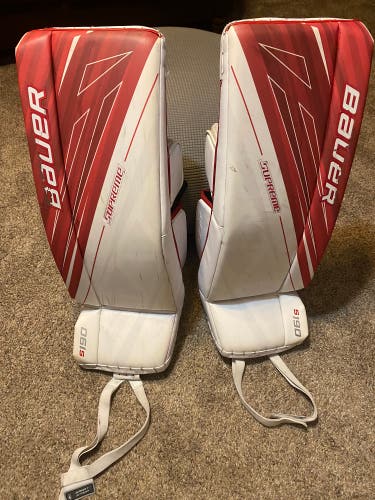 Bauer S190 goalie pads Intermediate Small 30+1