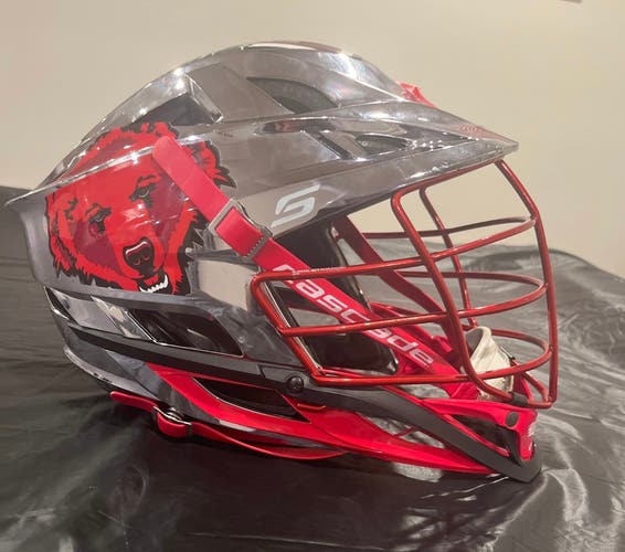 Team Issued Cascade S Lacrosse Helmet- Brown University D1 School