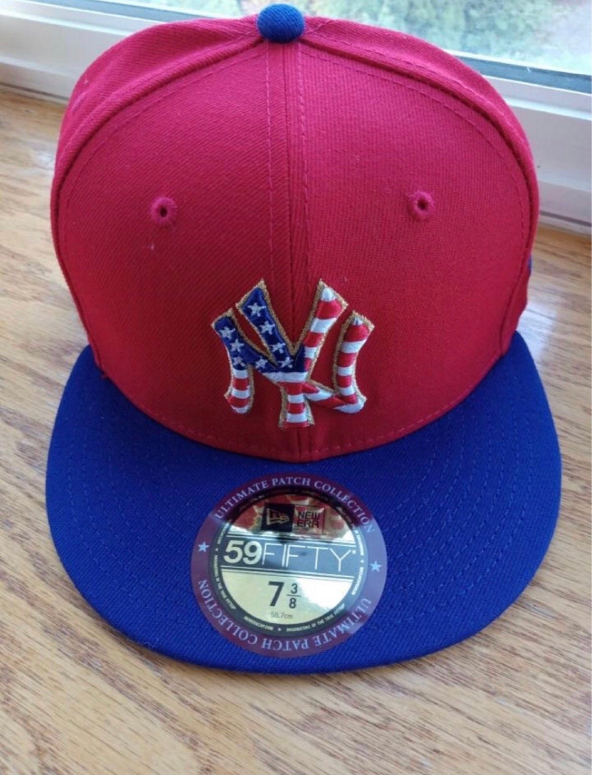 New York Yankees 2022 4th of July Stars and Stripes 59FIFTY Fitted Hat | Navy 59FIFTY 8