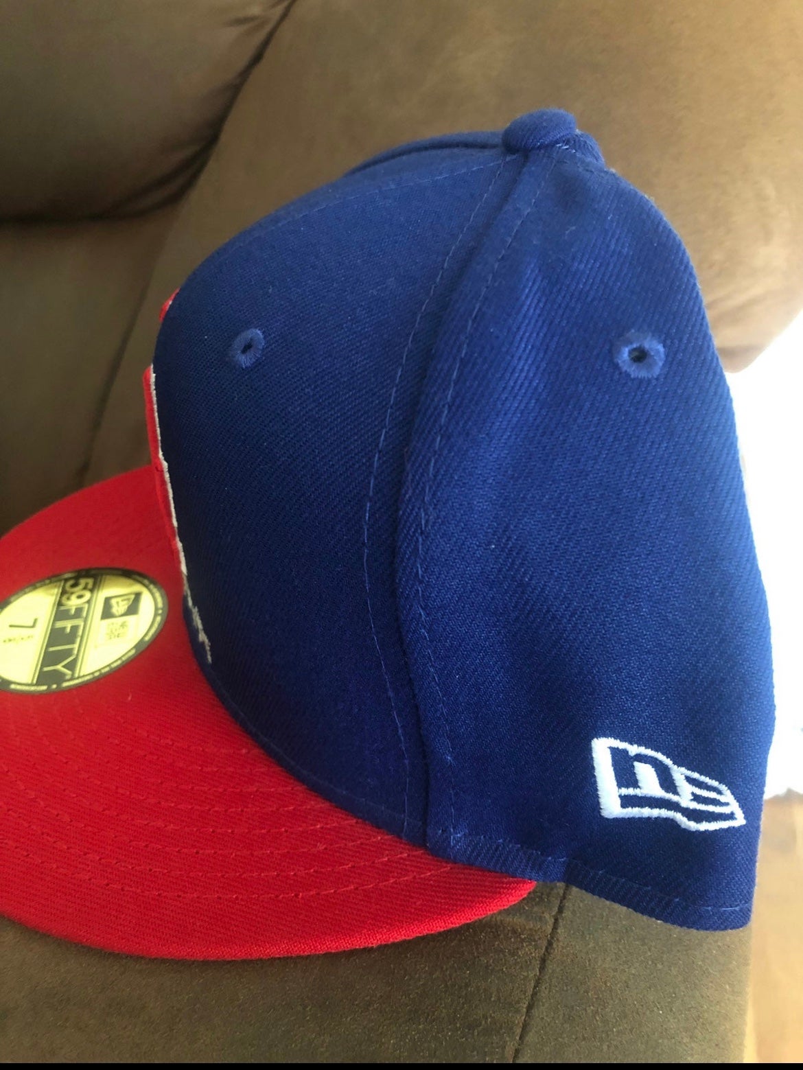 Vintage Los Angeles Dodgers Red New Era Fitted Hat 7 3/8 – Mass