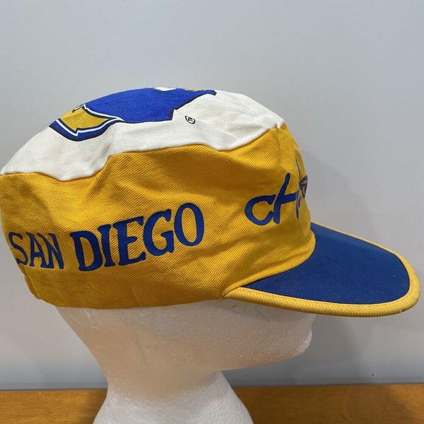 90's San Diego Chargers Logo Athletic Splash NFL Snapback Hat