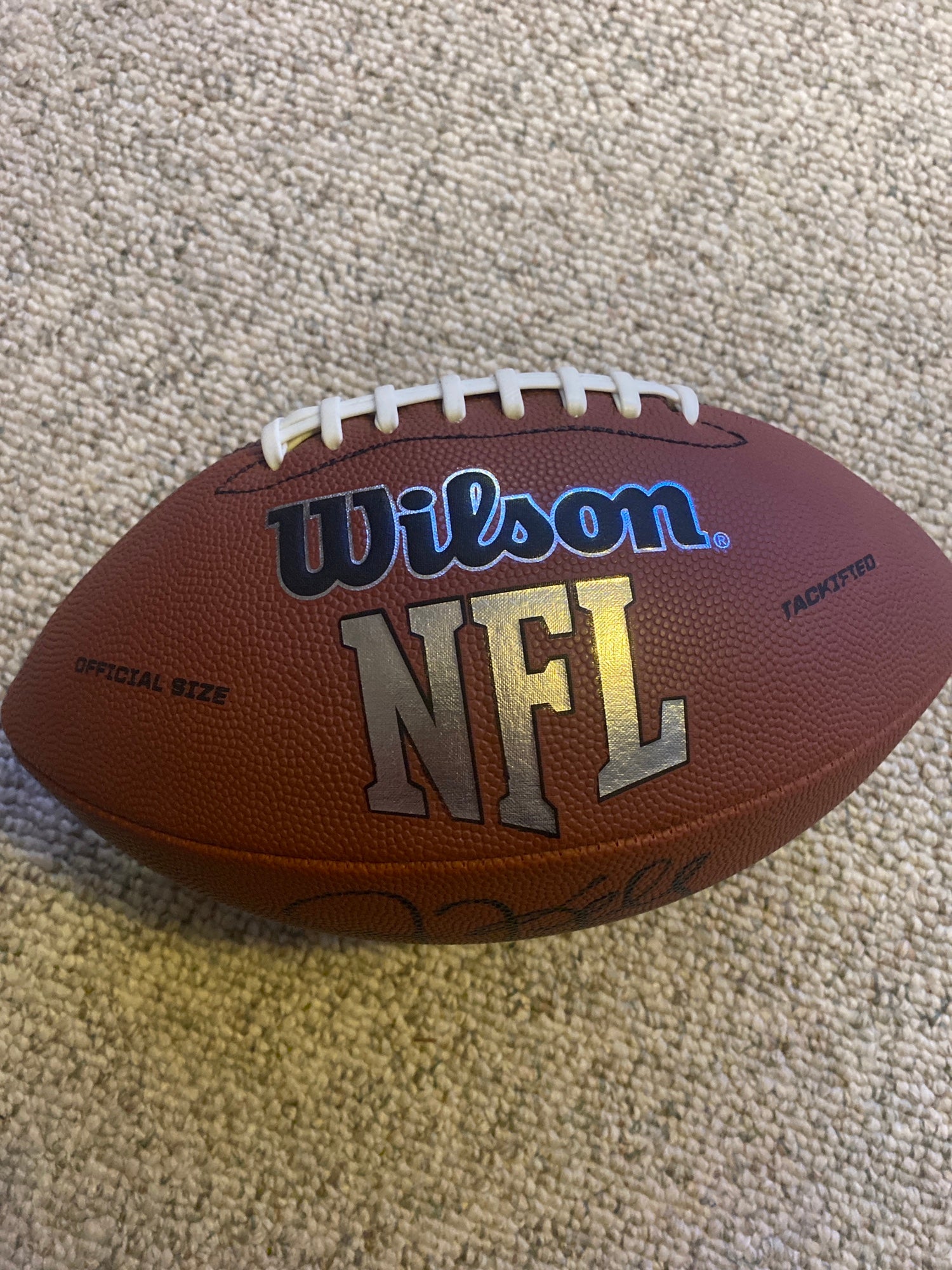 wilson nfl official tackified