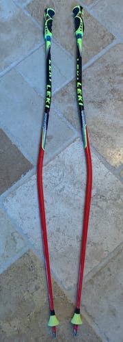 Leki SG/DH Ski Poles with Trigger Straps